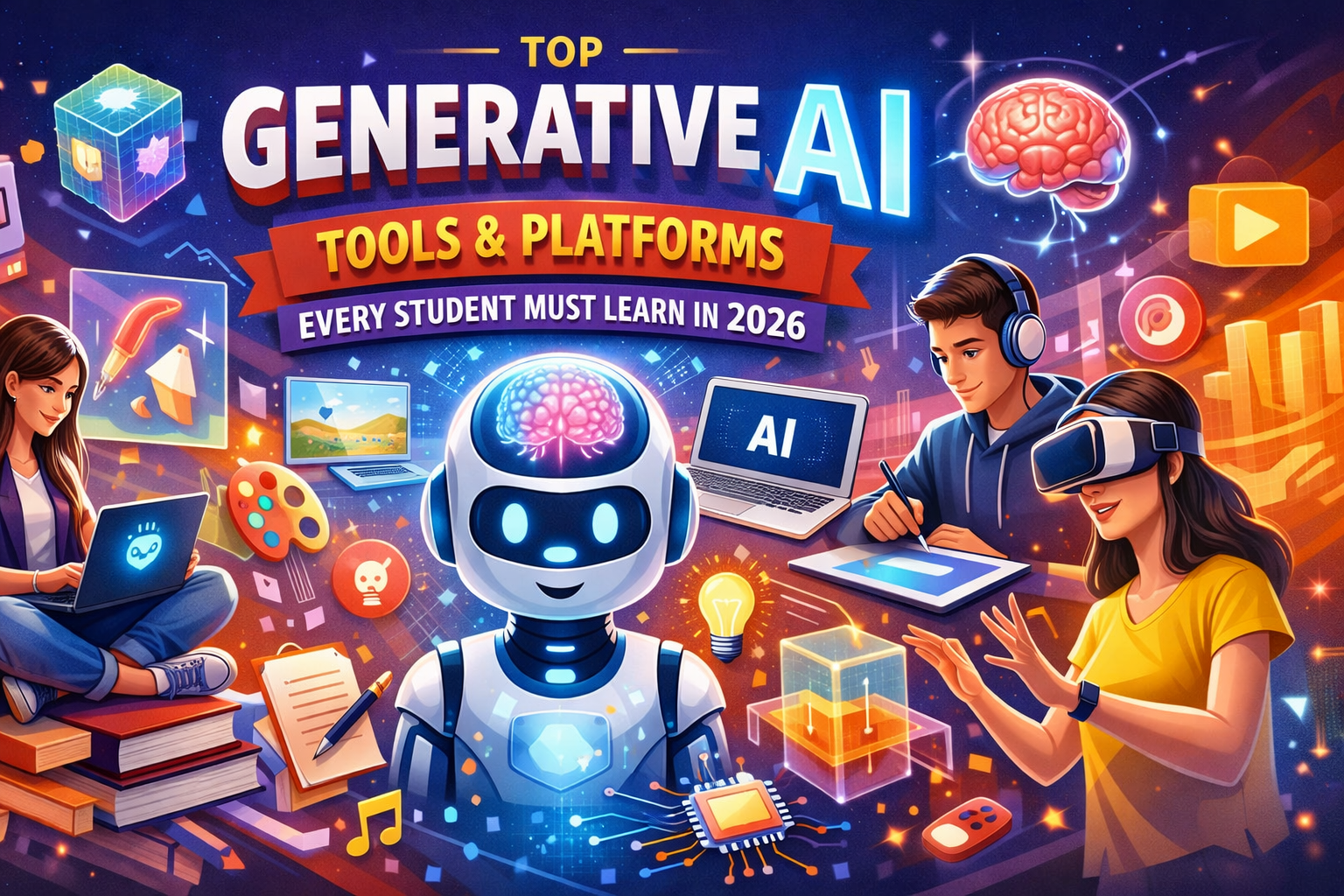 Best AI Tools Students Are Using in 2026 to Study Faster😎💻