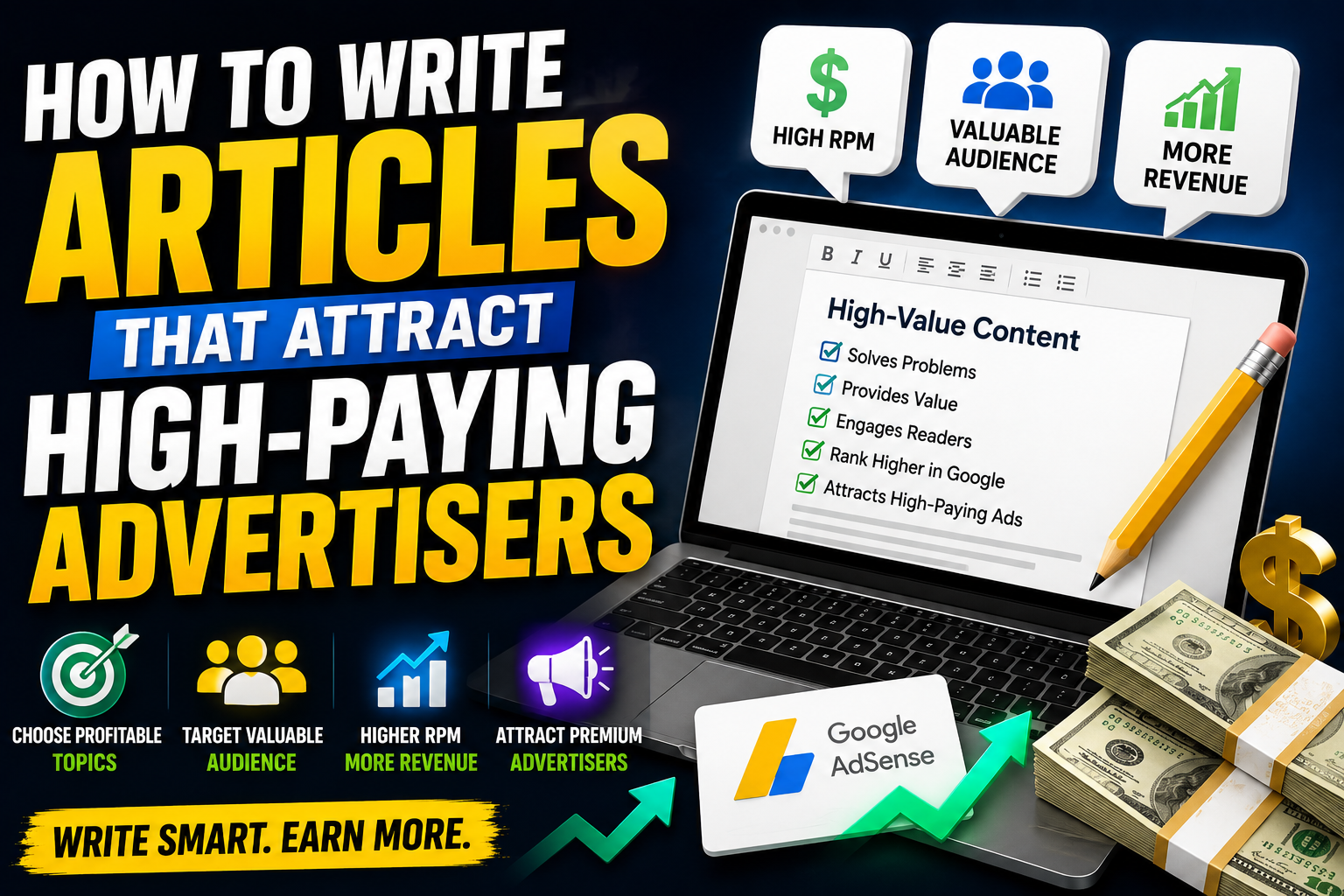 How to Write Articles That Attract High-Paying Advertisers